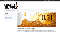 Desktop Screenshot of draftsupply.com